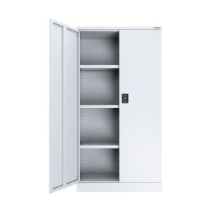 white stationery cupboard