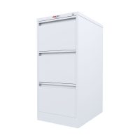 white 3 drawer filing cabinet
