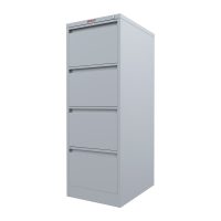 grey 4 drawer filing cabinet